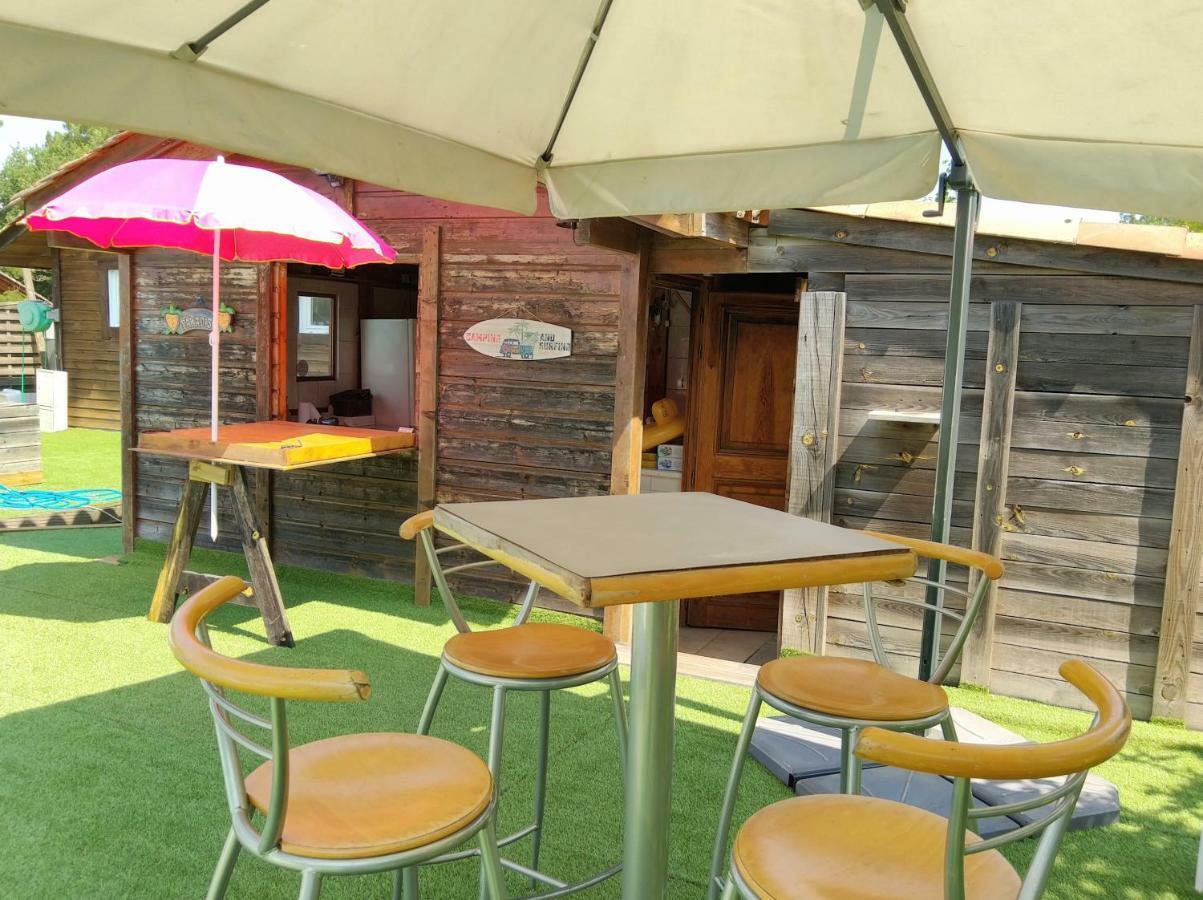 Camping Familial Les Chalets D'Uza Zewnętrze zdjęcie